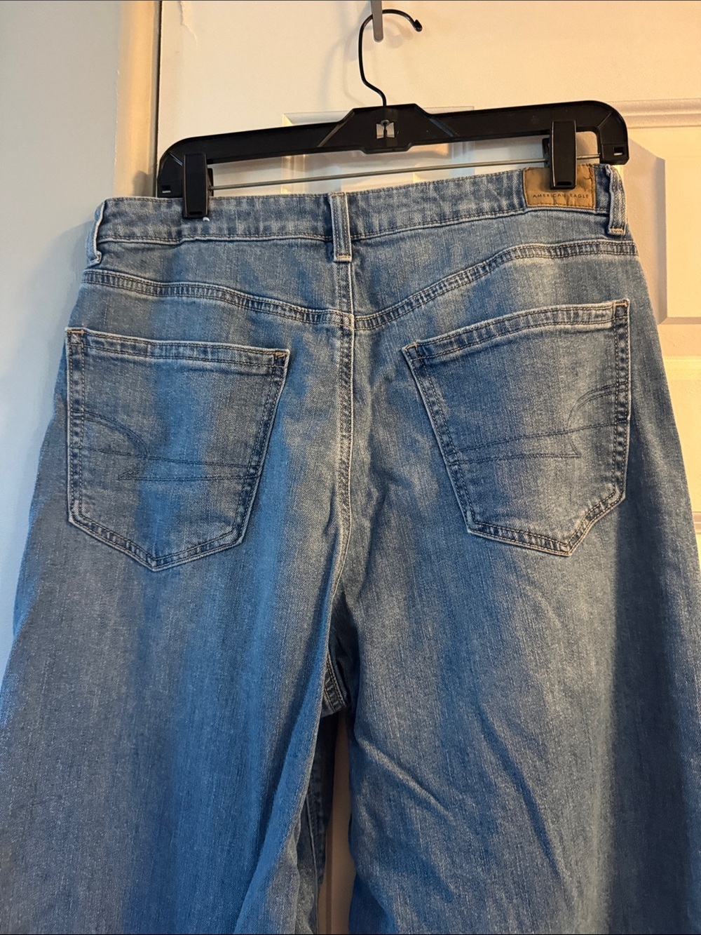American Eagle Outfitters Super High Rise Baggy Wide Leg Jeans - Picture 6 of 7